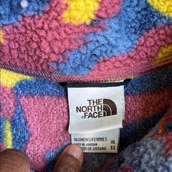 The North Face Multicolor Fleece Snap Pullover Jacket - Picture 4 of 6